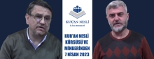 KUR'AN NESLİ KÜRSÜSÜ VE MİNBERİNDEN